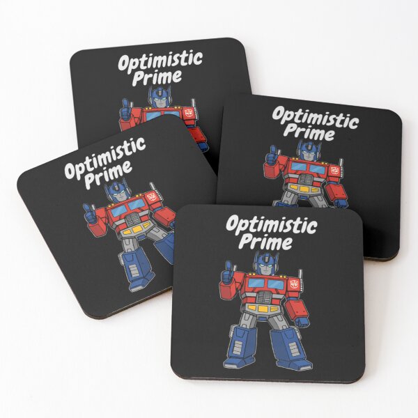 Item preview, Elon Musk Optimista Prime designed and sold by AlphaResonance.