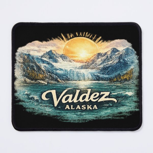 Item preview, Valdez Alaska and outdoor exploration designed and sold by DamioPolArt.