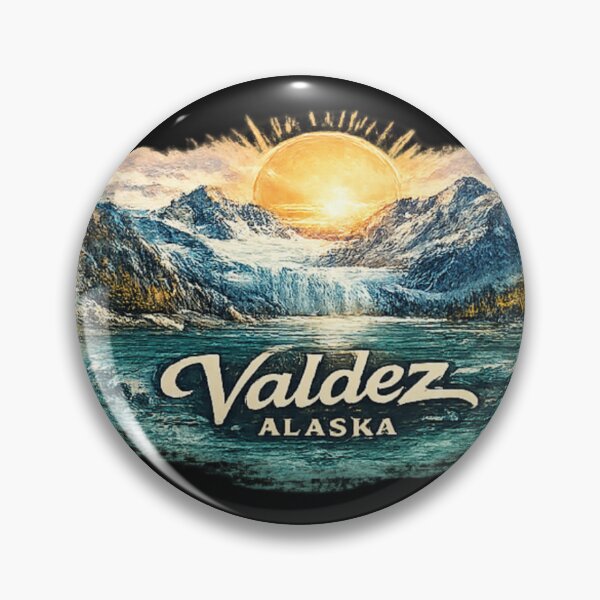 Item preview, Valdez Alaska and outdoor exploration designed and sold by DamioPolArt.