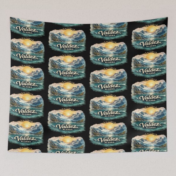 Item preview, Valdez Alaska and outdoor exploration designed and sold by DamioPolArt.