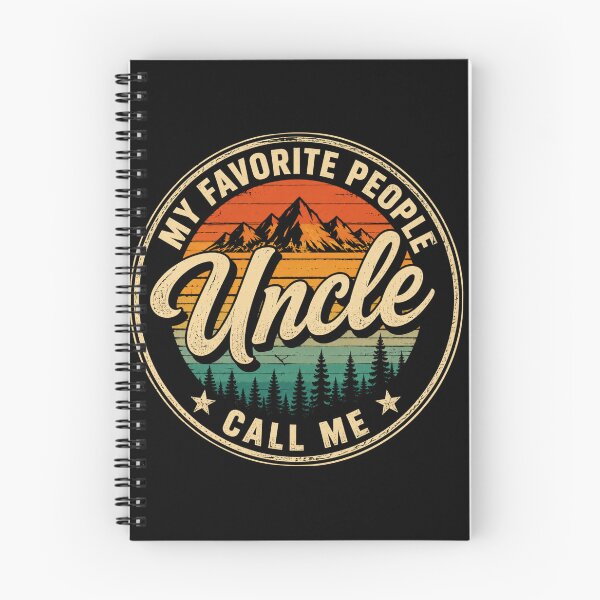 Item preview, My Favorite People Uncle Call Me Family Gift Outdoor Mountain Adventure designed and sold by FormalDehyena.