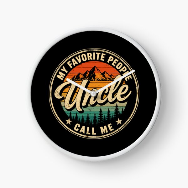 Item preview, My Favorite People Uncle Call Me Family Gift Outdoor Mountain Adventure designed and sold by FormalDehyena.