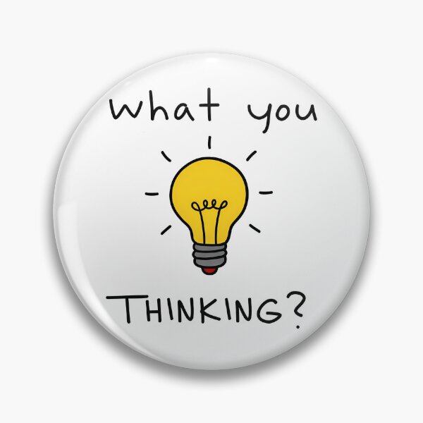 Item preview, What You Thinking designed and sold by DoodleQuery.