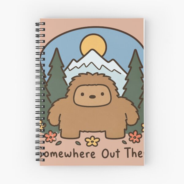 Item preview, Somewhere Out There Kawaii Bigfoot Mountain Adventure designed and sold by bosamji.