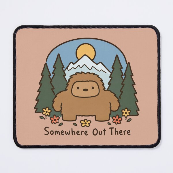 Item preview, Somewhere Out There Kawaii Bigfoot Mountain Adventure designed and sold by bosamji.