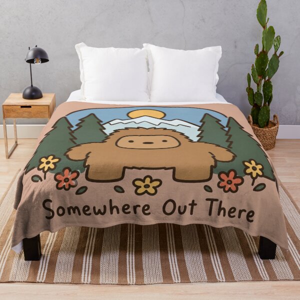 Item preview, Somewhere Out There Kawaii Bigfoot Mountain Adventure designed and sold by bosamji.
