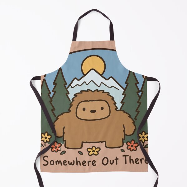 Item preview, Somewhere Out There Kawaii Bigfoot Mountain Adventure designed and sold by bosamji.