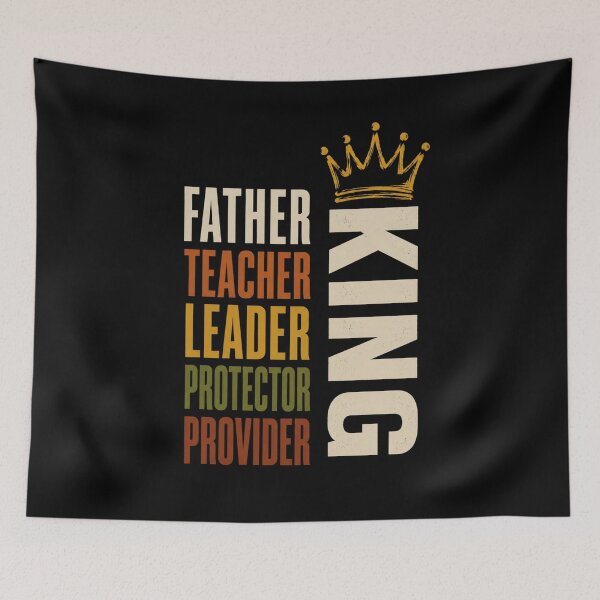 Item preview, Father Teacher Leader Protector Provider King Dad Fathers Day Gift designed and sold by FormalDehyena.