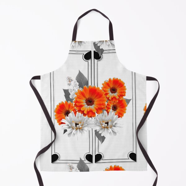 Item preview, Red-Orange Pop Flower Art designed and sold by Dahneray1.
