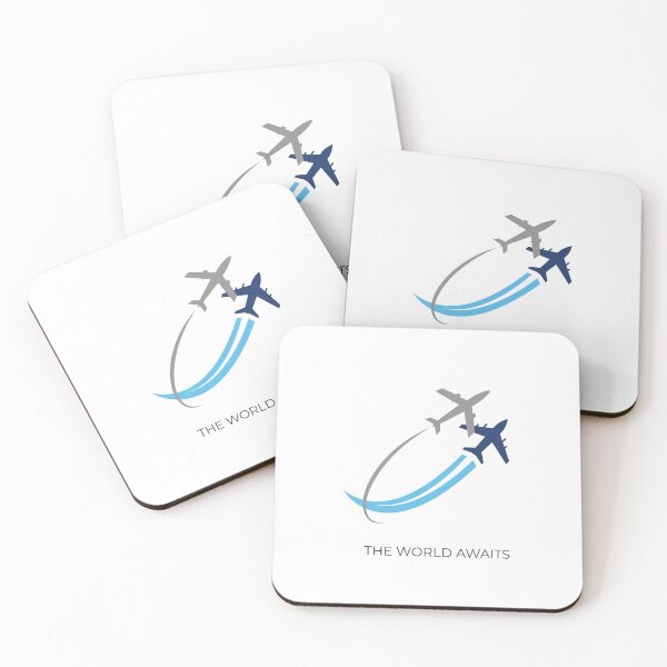 Item preview, The World Awaits - Aviation Travel Design designed and sold by onubi.