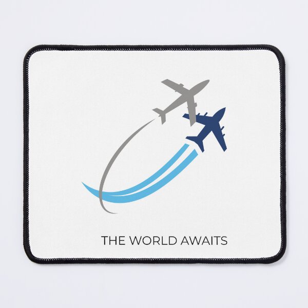 Item preview, The World Awaits - Aviation Travel Design designed and sold by onubi.