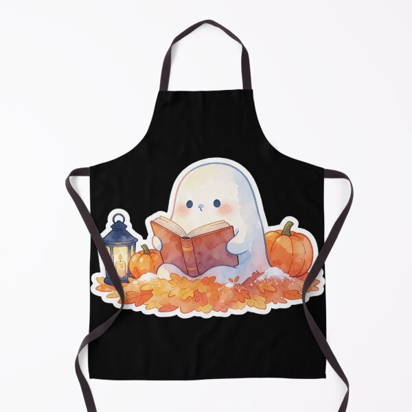 Item preview, Reading Ghost | Cozy Book Lover Halloween designed and sold by AillustriaAK.