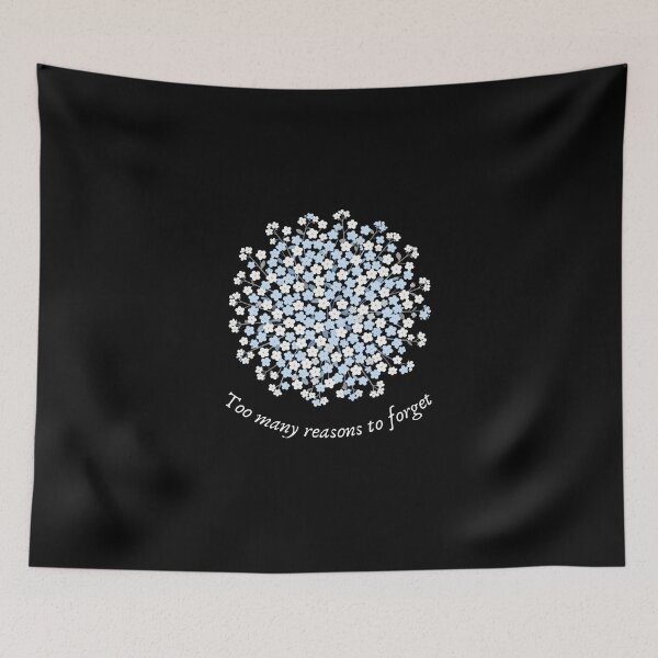 Item preview, Too many reasons to forget - Forget-me-nots designed and sold by Creatiqa.