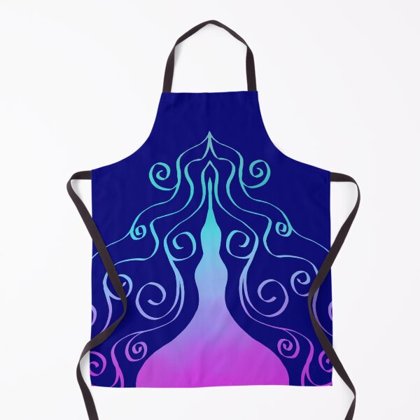 Item preview, Gradient Scrolls on Dark Blue designed and sold by JaygiesDesign.