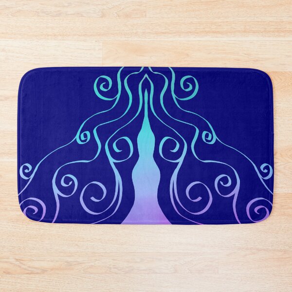 Item preview, Gradient Scrolls on Dark Blue  designed and sold by JaygiesDesign.