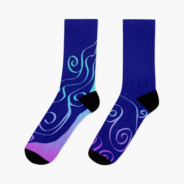 Item preview, Gradient Scrolls on Dark Blue  designed and sold by JaygiesDesign.