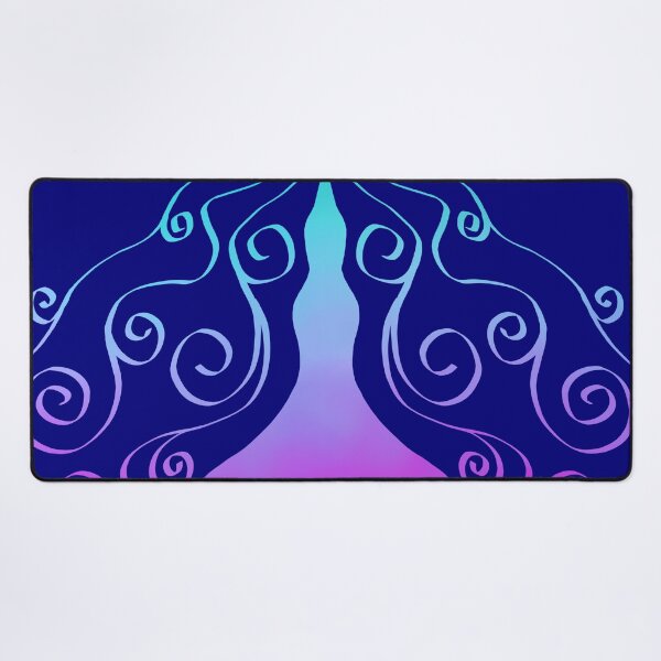 Item preview, Gradient Scrolls on Dark Blue  designed and sold by JaygiesDesign.
