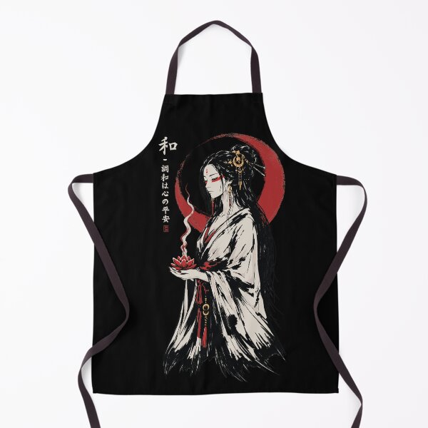 Item preview, Zen Lotus Maiden | Japanese Harmony and Serenity Art designed and sold by MonNoir.