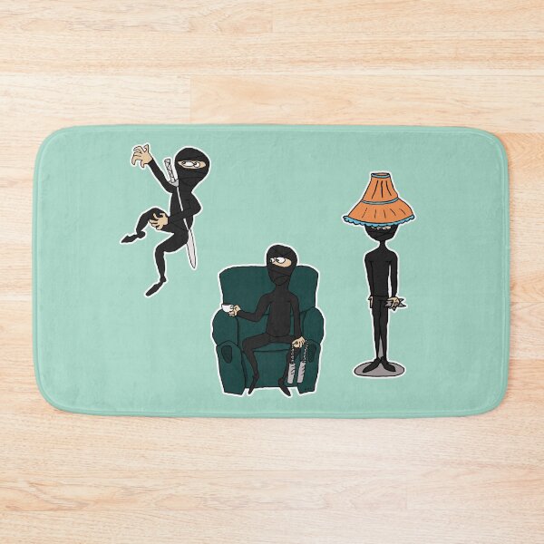 Item preview, Funny Ninja Sticker Pack | Absurd Interior Stealthe Meme Art designed and sold by MyxaART.