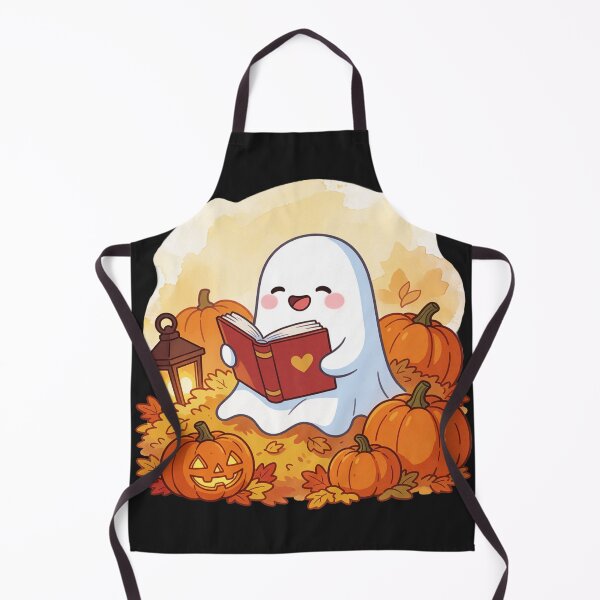 Item preview, Reading Ghost | Cozy Book Lover Halloween designed and sold by AillustriaAK.