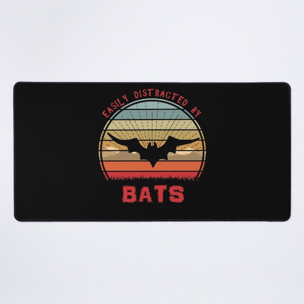 Item preview, Easily Distracted By Bats Retro Sunset Design designed and sold by marke770.