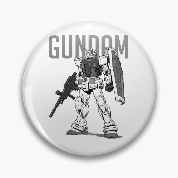 Item preview, black white RX 78 2 Gundam Amuro Rai vector artwork illustration designed and sold by sabartgunpla.