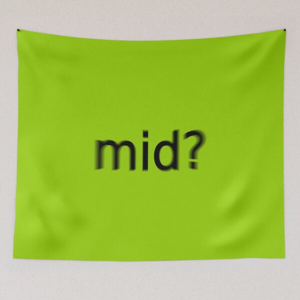 Item preview, Mid Supreme Green Question Unique Artwork Sign designed and sold by Doctor Schtrudel.