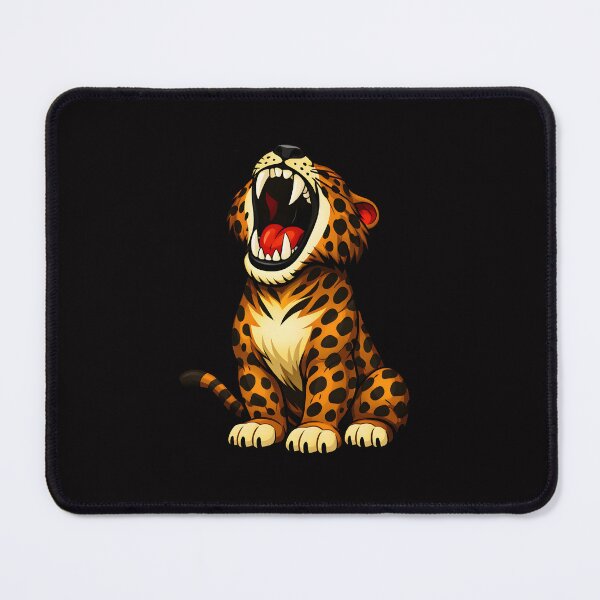 Item preview, Roaring Leopard Cub – Cute Big Cat Illustration designed and sold by ROARSOME DESiGNS.
