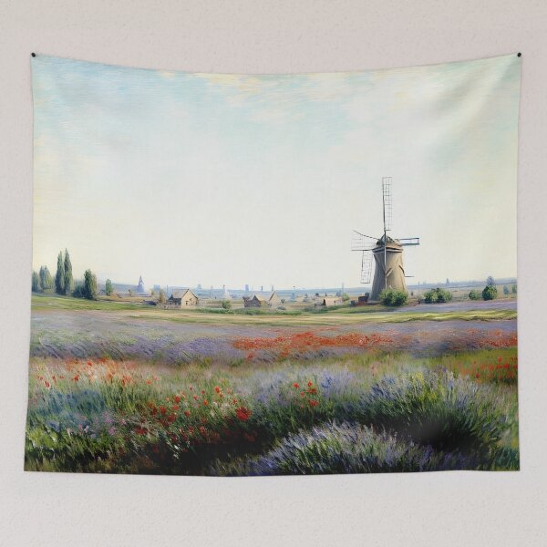 Item preview, Poppy Field: Impression of Blossoming Meadows designed and sold by artdesignsnow.