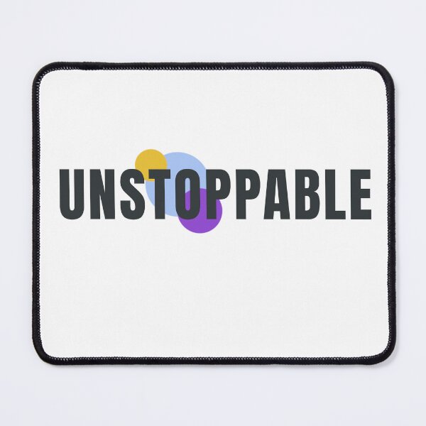 Item preview, UNSTOPPABLE | Bold Modern Typography Graphic Design designed and sold by HeartAndArtShop.