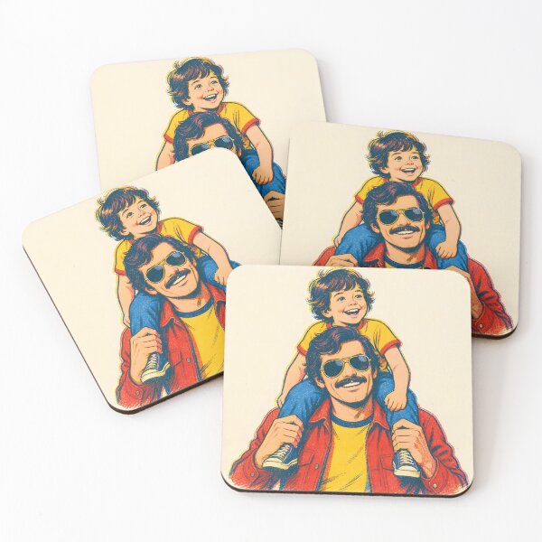 Item preview,  Retro Risograph Daddy Cool Vintage Father's Day Art designed and sold by Glitchart66.