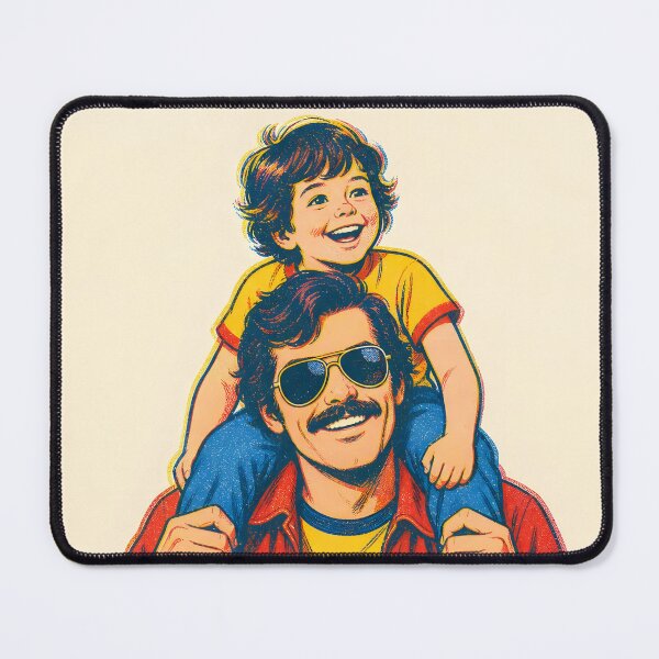 Item preview, Retro Risograph Daddy Cool Vintage Father's Day Art designed and sold by Glitchart66.