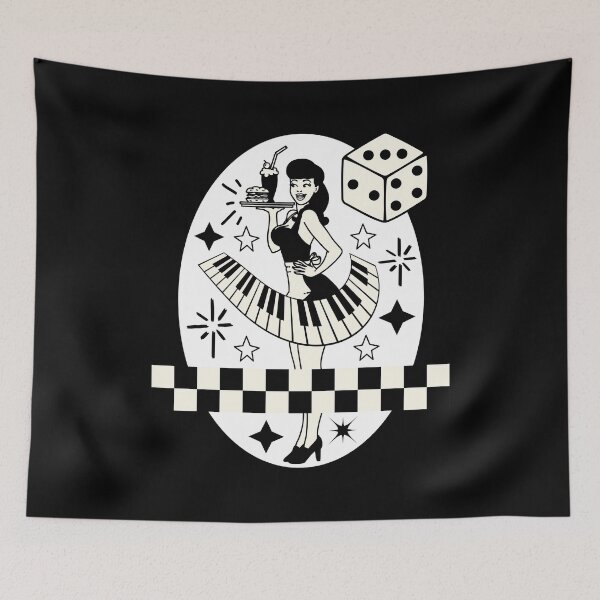 Item preview, Rockabilly 50s Rock and Roll 1950s Music Sock Hop Doo Wop designed and sold by MemphisCenter.