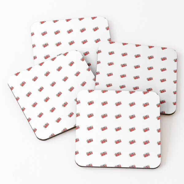 Item preview, Retro Red Camera Pattern - Vintage Film Camera Print designed and sold by PabloRealePH.