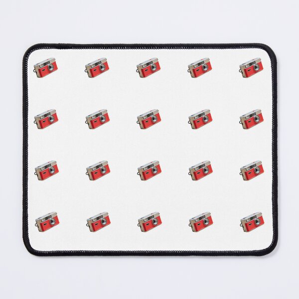 Item preview, Retro Red Camera Pattern - Vintage Film Camera Print designed and sold by PabloRealePH.