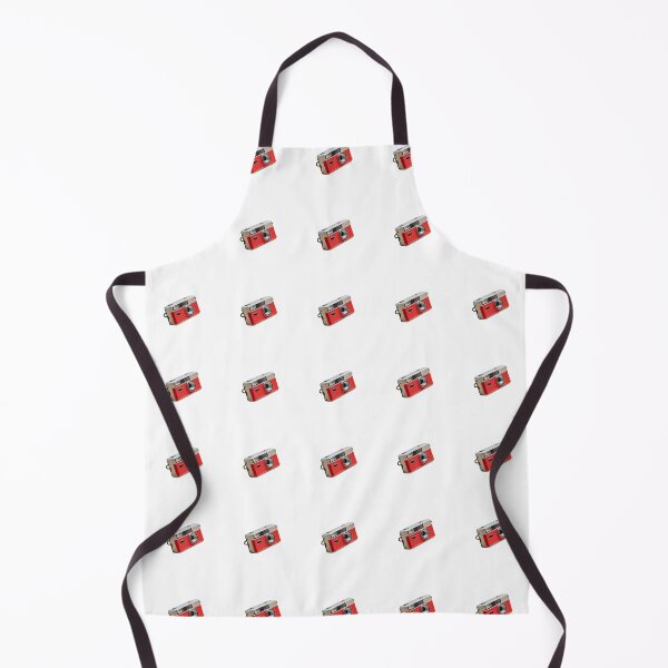 Item preview, Retro Red Camera Pattern - Vintage Film Camera Print designed and sold by PabloRealePH.