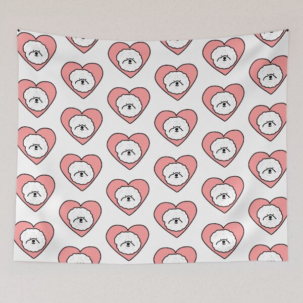 Item preview, Bichon Heart  designed and sold by TwinkleFrogs.