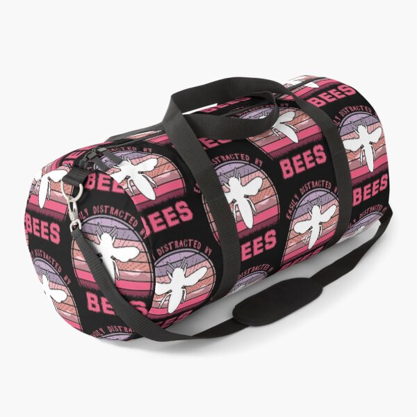 Item preview, Easily Distracted By Bees Retro Sunset Bee Lover designed and sold by marke770.