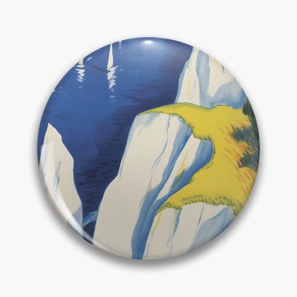 Item preview, Vintage travel poster of Rügen, Baltic Sea - Germany designed and sold by PrintableTravel.