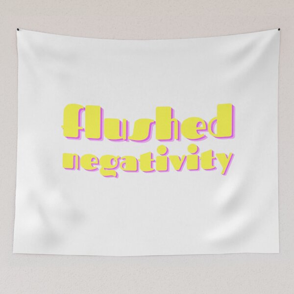 Item preview, Flushed Negativity designed and sold by ArtistTejal.