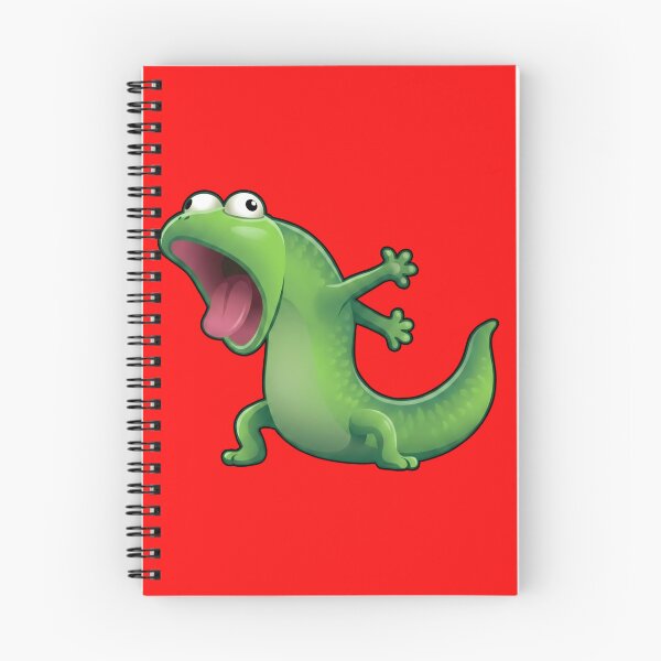 Item preview, Funny Screaming Lizard - Hoppers Fan Art Sticker designed and sold by JEVANStudio.