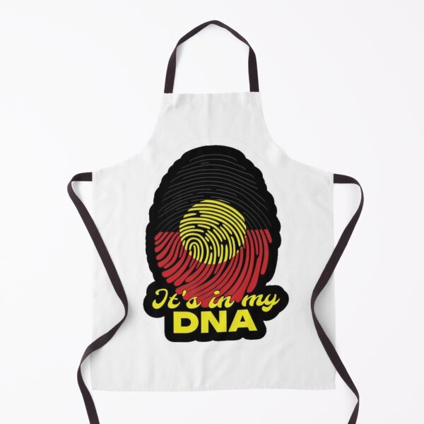 Item preview, Indigenous Pride - It's In My DNA Fingerprint ! Aboriginal Flag Fingerprint - It's In My DNA ! designed and sold by Ulikedigital14.
