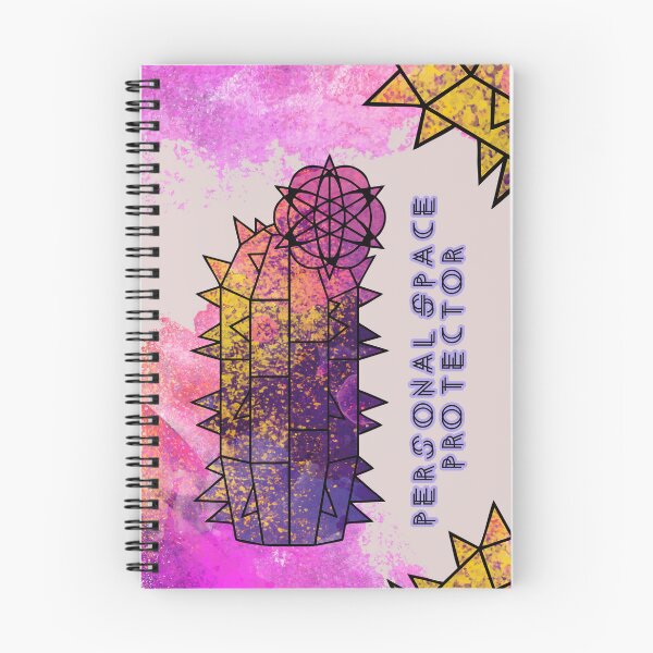 Item preview, Personal Space Protector Funny Introvert Cactus Design designed and sold by GraphicComet.
