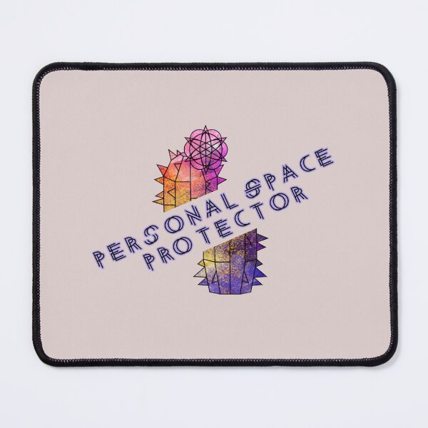 Item preview, Personal Space Protector Funny Introvert Cactus Design designed and sold by GraphicComet.