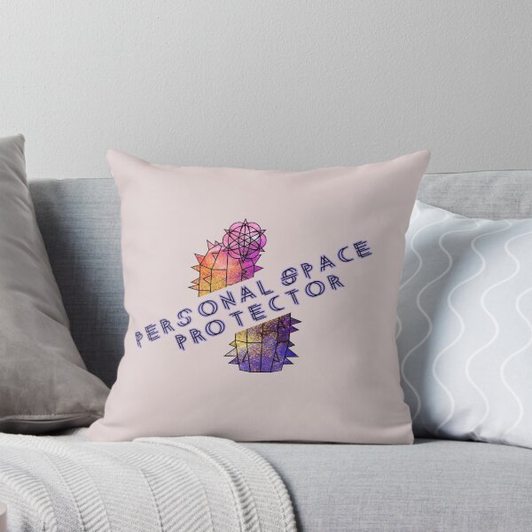 Item preview, Personal Space Protector Funny Introvert Cactus Design designed and sold by GraphicComet.