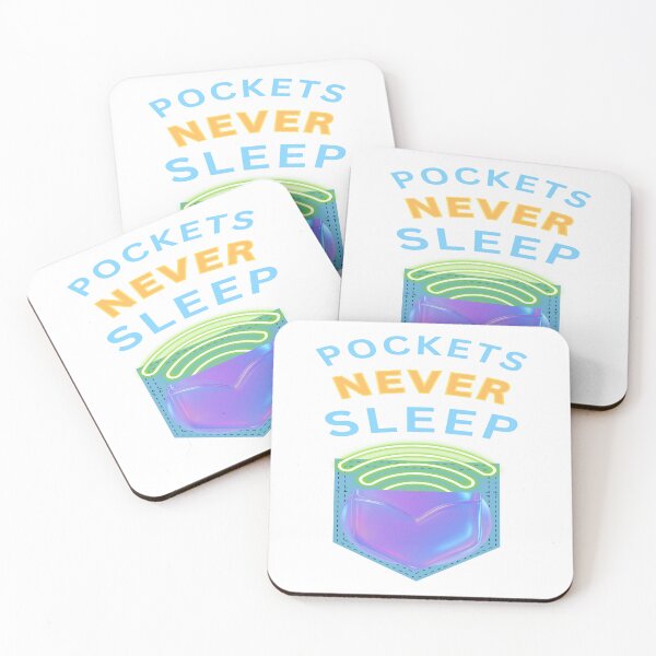 Item preview, Pockets Never Sleep designed and sold by FiberatWorkTechs.