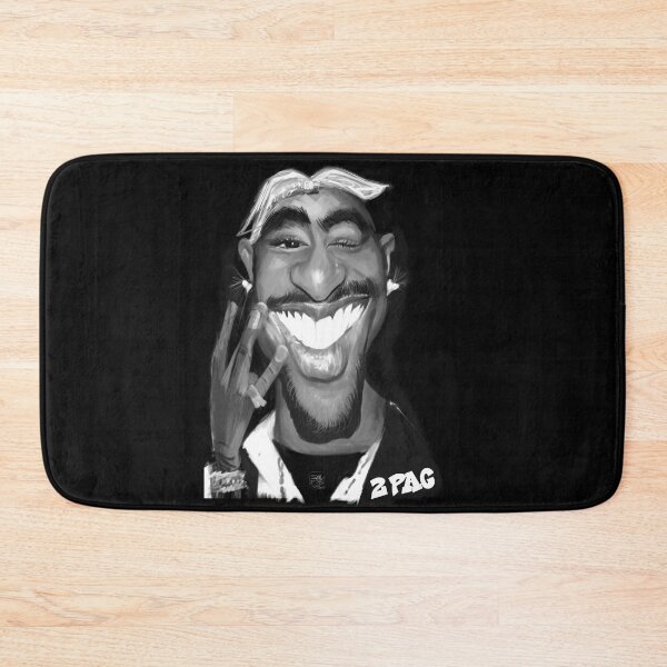 Item preview, RapperTupac Shakur 55th & 30th anniversary gangsta caricature designed and sold by Caricaturas.
