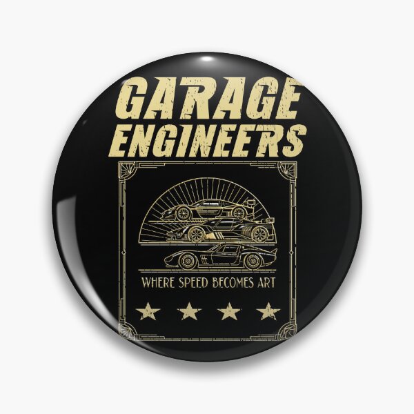 Item preview, Garage Engineers Graphic | Vintage Performance Car Design designed and sold by Jt41.