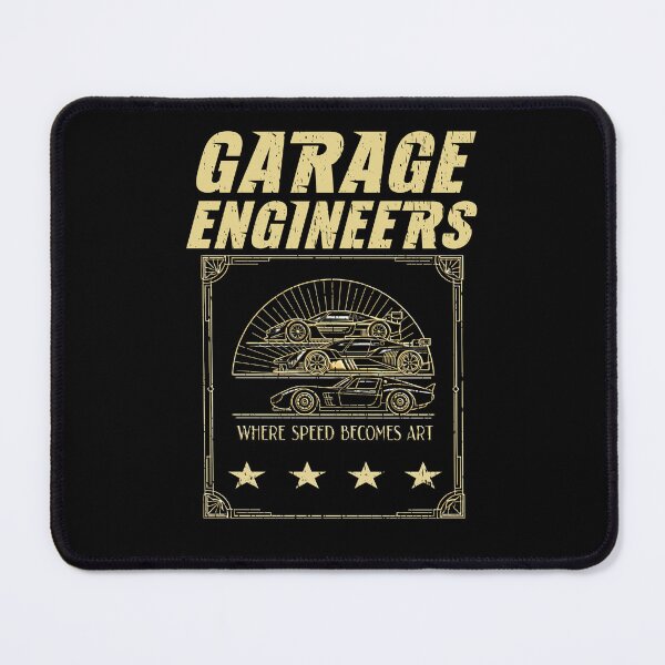 Item preview, Garage Engineers Graphic | Vintage Performance Car Design designed and sold by Jt41.