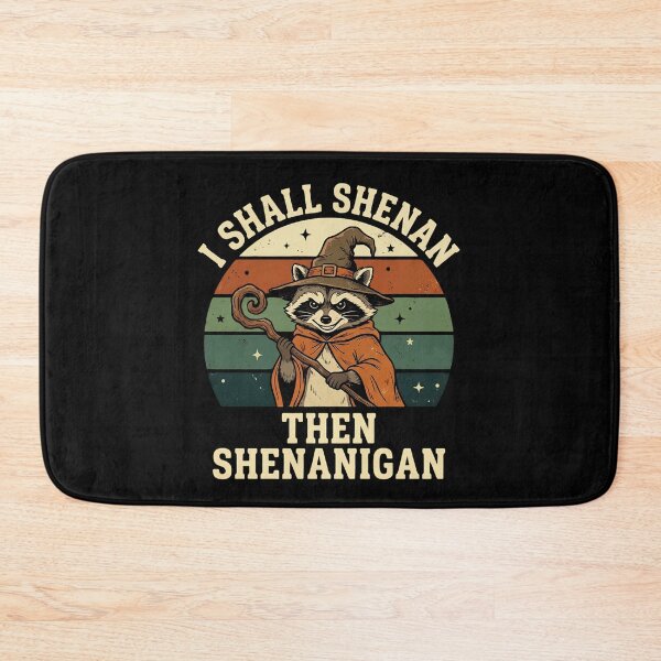 Item preview, I Shall Shenan Then Shenanigan Funny Raccoon Wizard Shirt designed and sold by LunaMagicStudio.